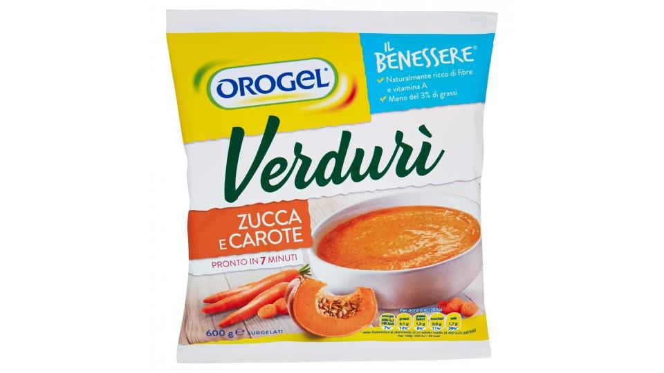 Orogel, Il Benessere Verdurì zucca e carote surgelato