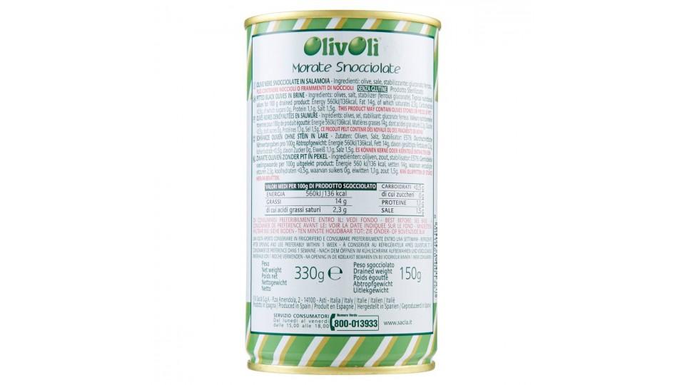 Saclà - Olivolì, Olive Nere Morate Snocciolate