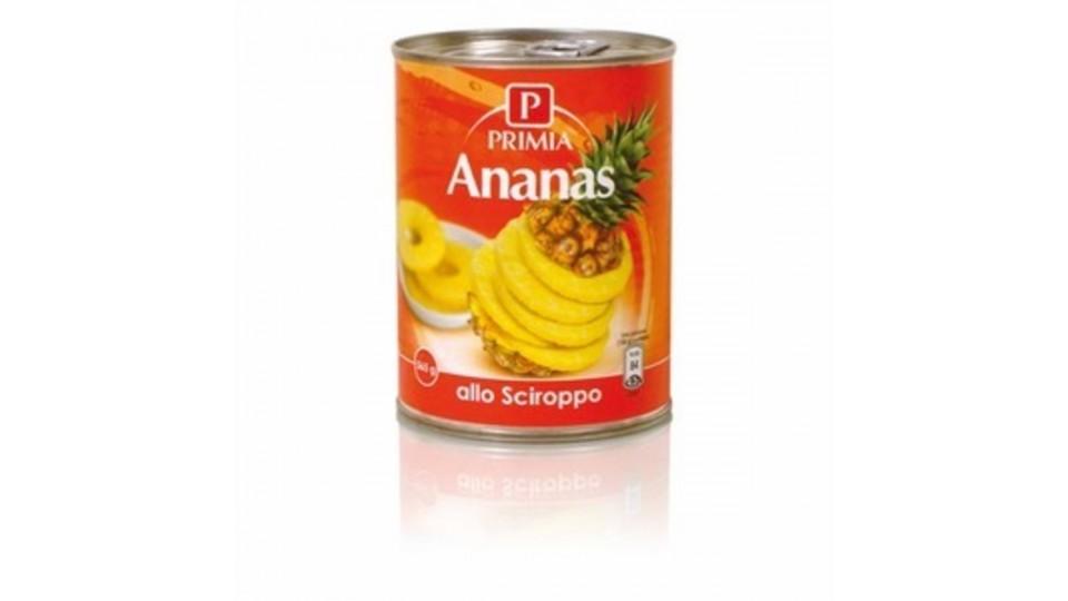 ANANAS SCIROPPATO A FETTE