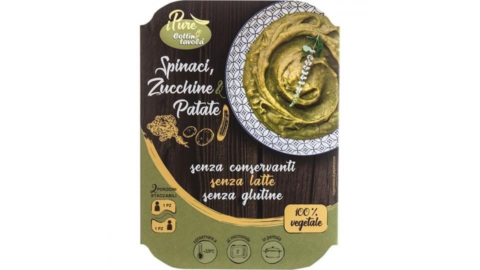 PURE' SPINACI ZUCCHINE PATATE