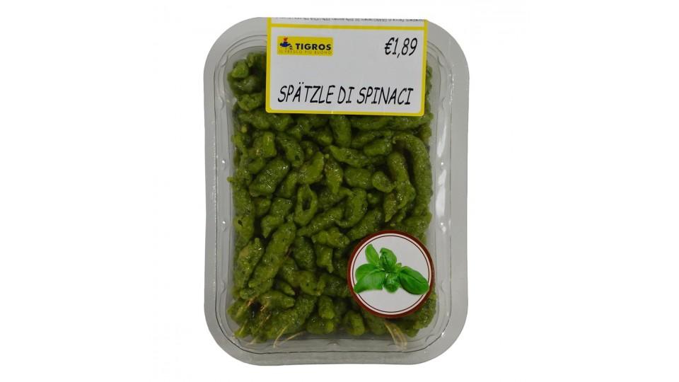 SPATZLE AGLI SPINACI