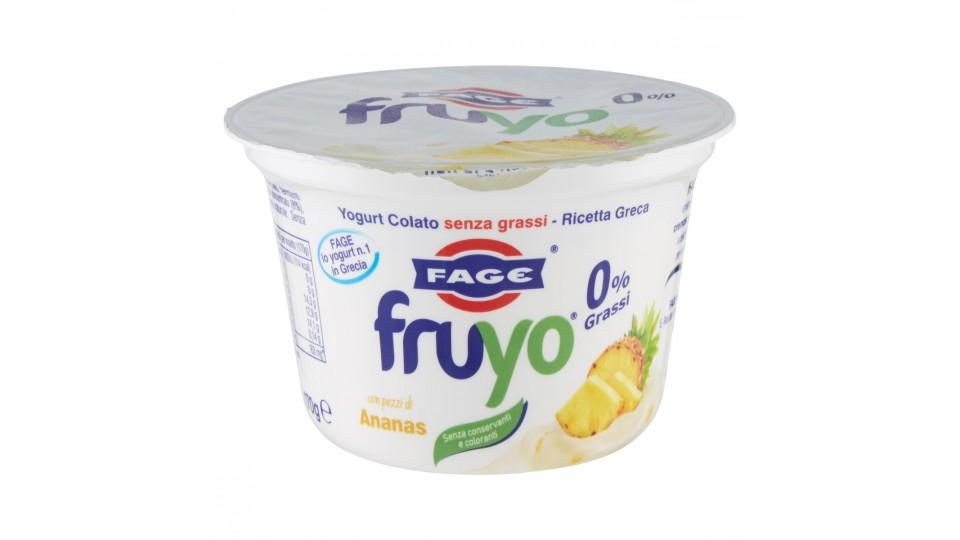 YOGURT COLATO 0% GRASSI ANANAS