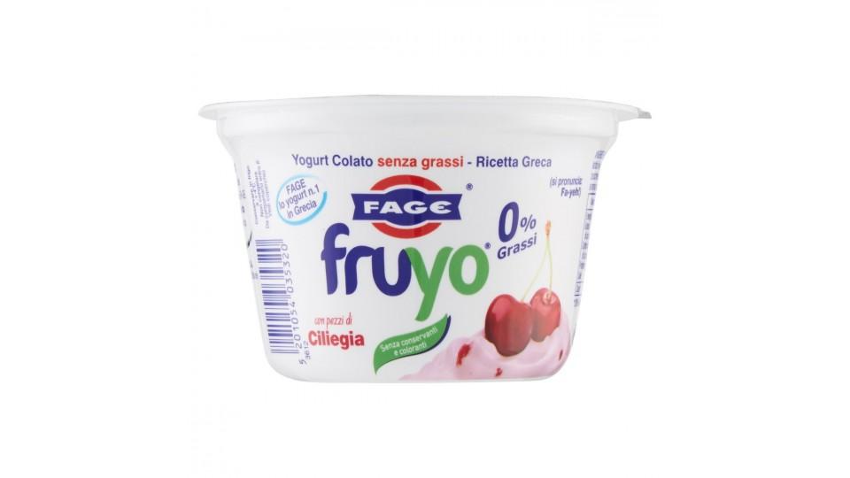 YOGURT COLATO 0% GRASSI CILIEGIA