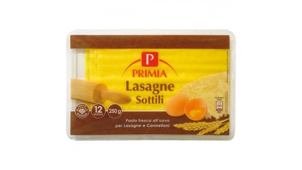 SFOGLIA SOTTILE LASAGNE