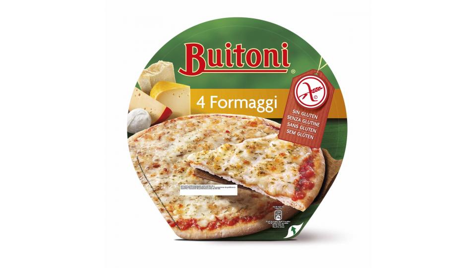 PIZZA 4 FORMAGGI SENZA GLUTINE