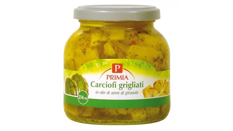 CARCIOFI GRIGLIATI IN OLIO