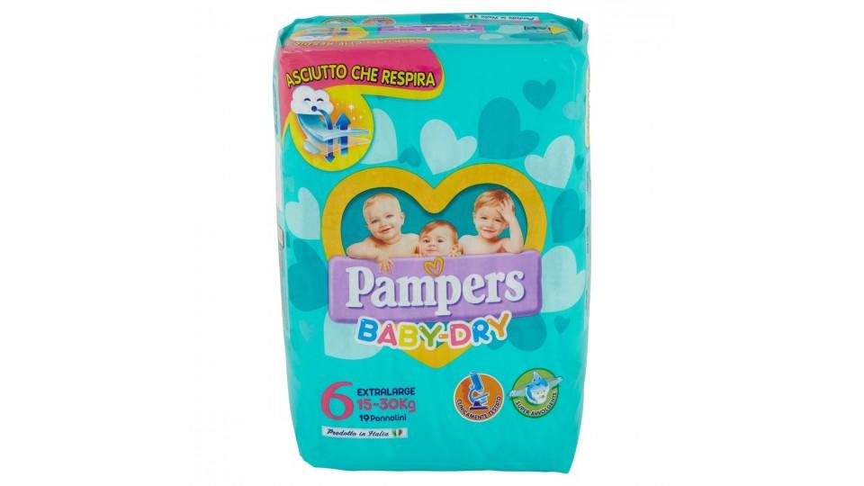 PANNOLINI BABY DRY EXTRALARGE