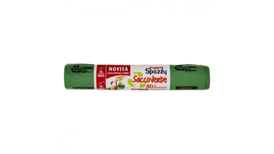 SPAZZY SACCO VERDE 28 LT.