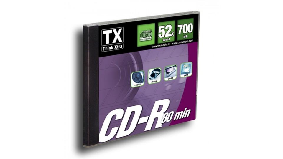 CD-R 80' 52X SINGOLO