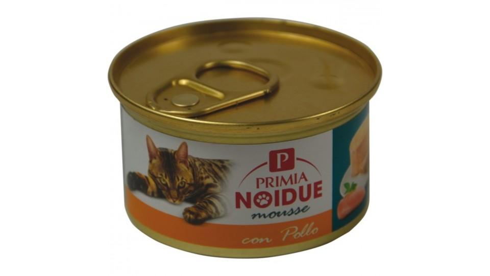 MOUSSE PER GATTO CON POLLO