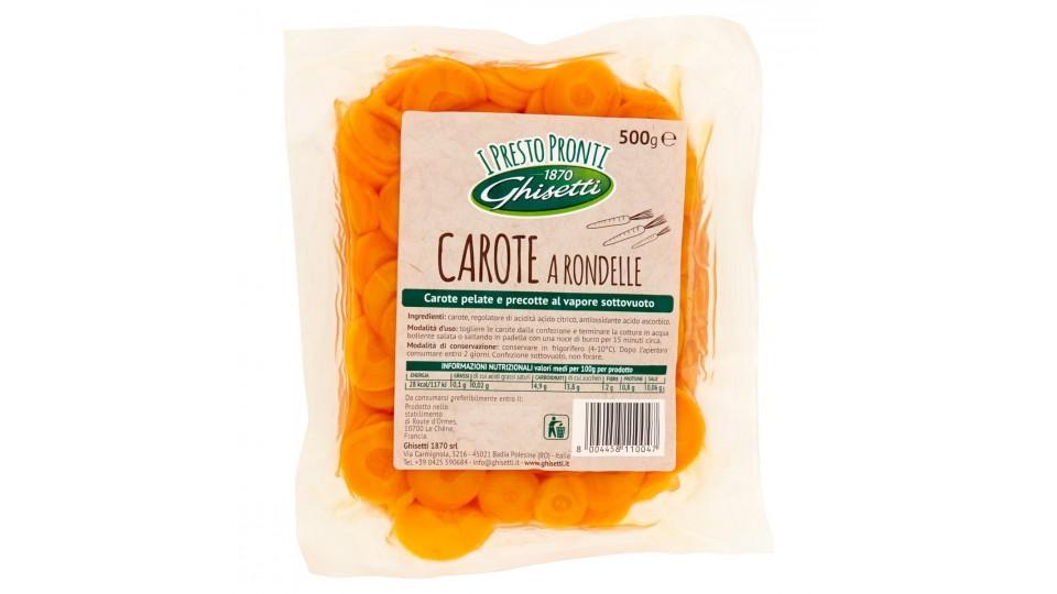 CAROTE COTTE SOTTOVUOTO