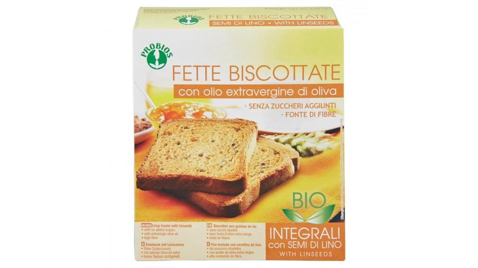 FETTE BISCOTTATE CON SEMI DI LINO