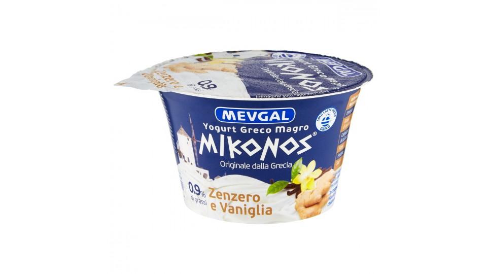 YOGURT GRECO ZENZERO/VANIGLIA