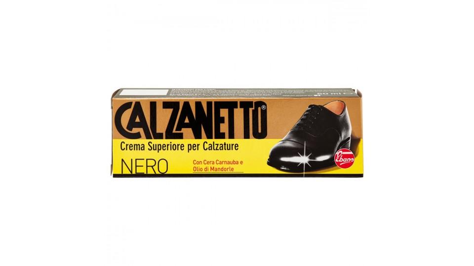 CALZANETTO LUCIDO NERO