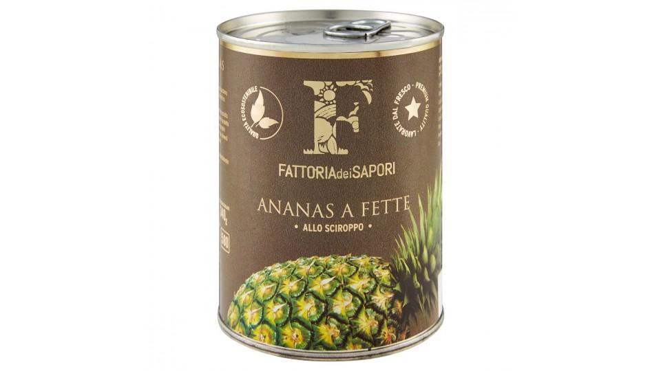 Ananas a Fette allo Sciroppo