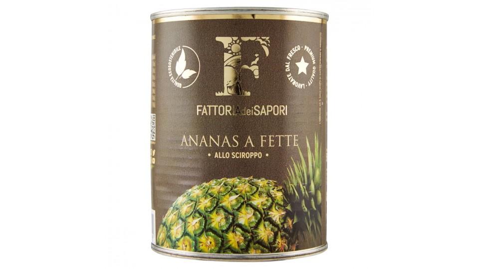 Ananas a Fette allo Sciroppo