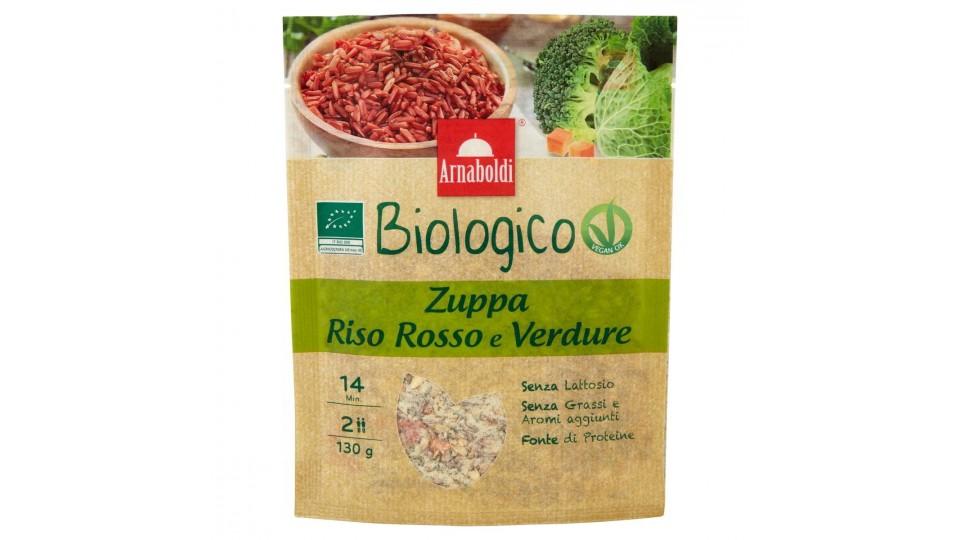 Biologico Zuppa Riso Rosso e Verdure