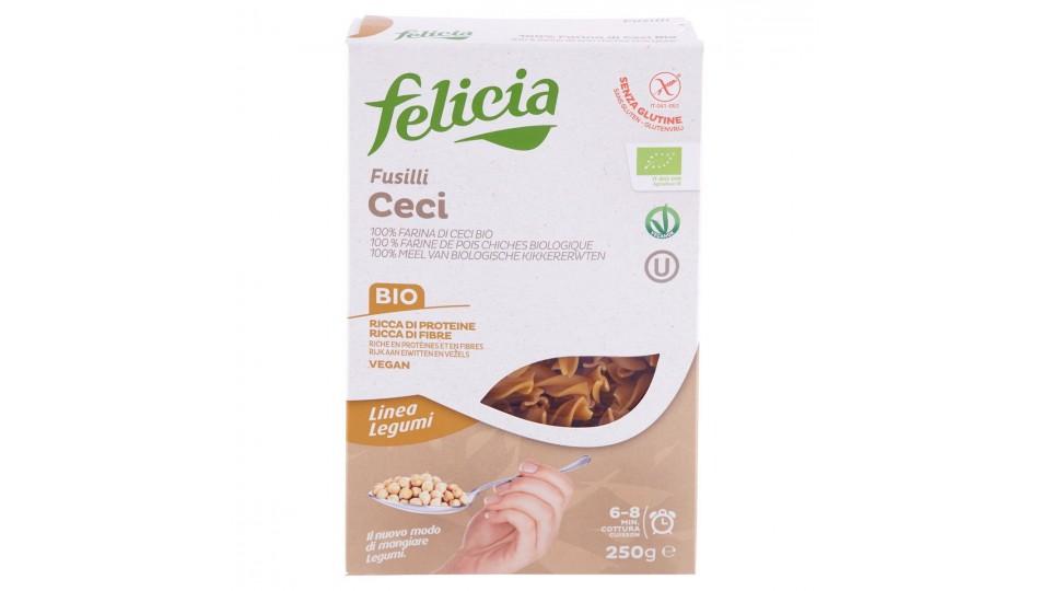 Fusilli con Piselli Verdi Bio