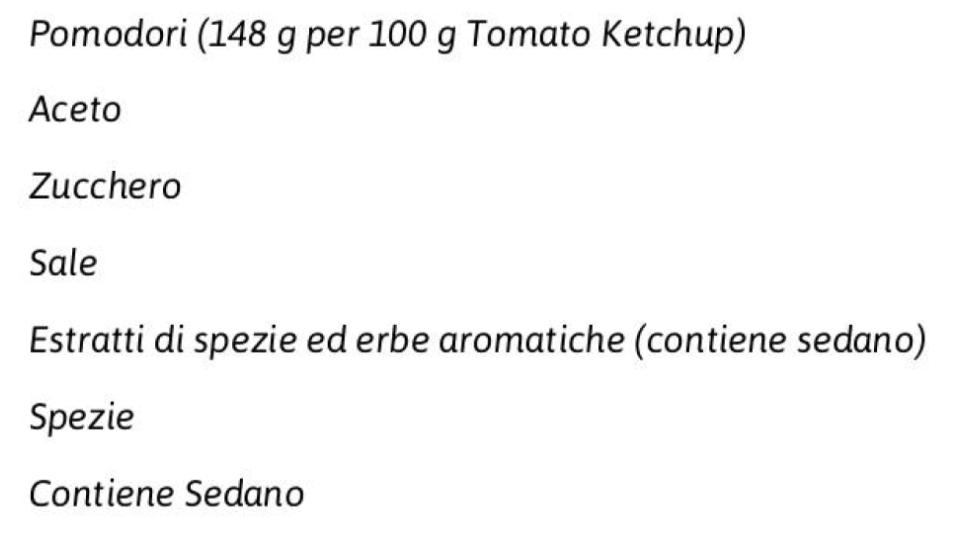 Tomato Ketchup