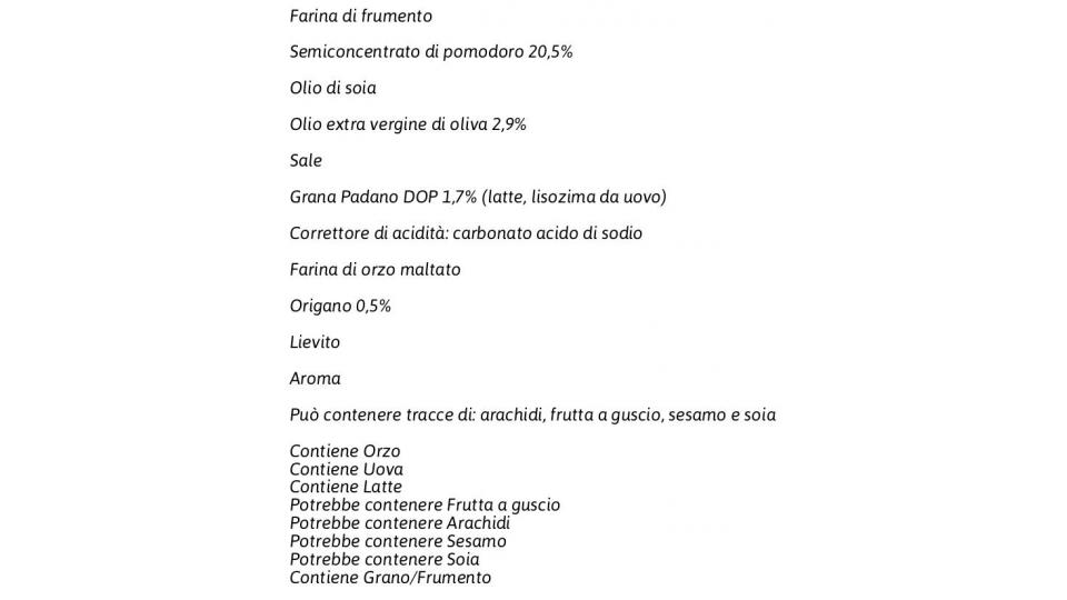 I Cracker Pomodoro e Grana Padano Dop