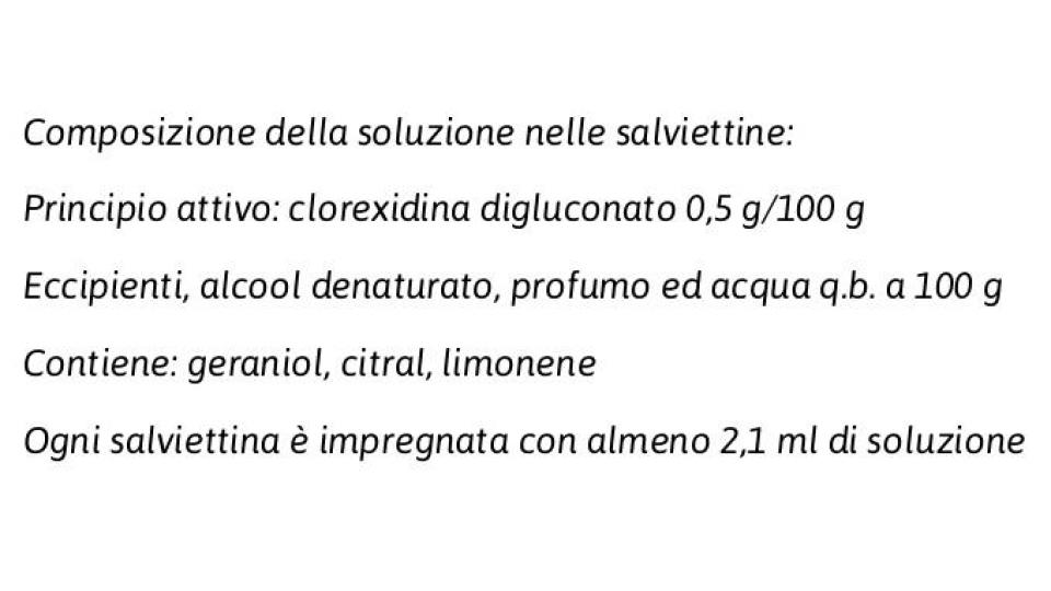 Milleusi Disinfettanti 20 Salviettine Umidificante