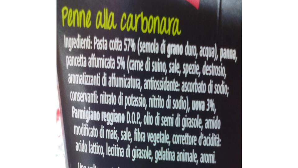 Viva la Mamma mezzepenne carbonara