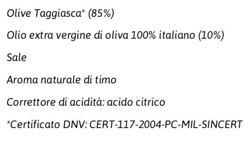 Patè di Olive Taggiasca della Provincia di Imperia*