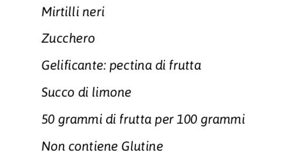 I Frutteti di Oswald Mirtilli Neri Selvatici