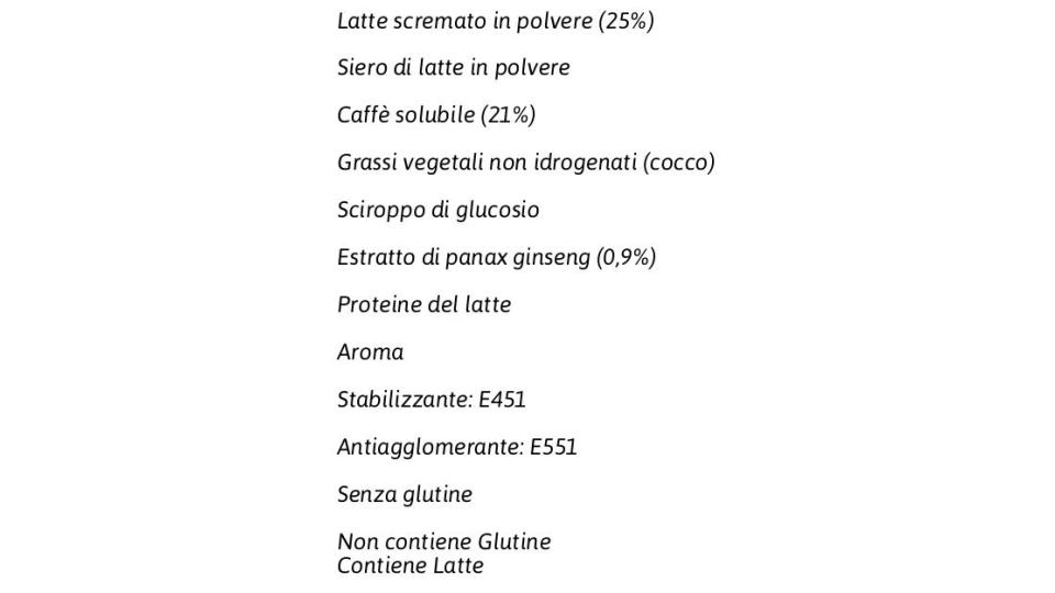 Ginseng & Caffè da Zuccherare Capsule Compatibili con Macchine Nespresso* 10 x 3,7 g