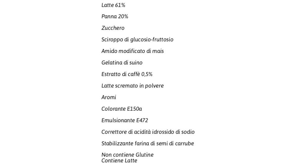 Vortici Panna e Caffè 4 x 90 g