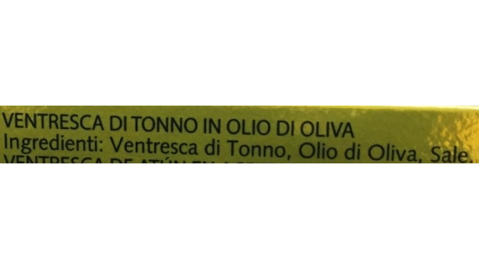 Ventresca di Tonno in Olio d'Oliva