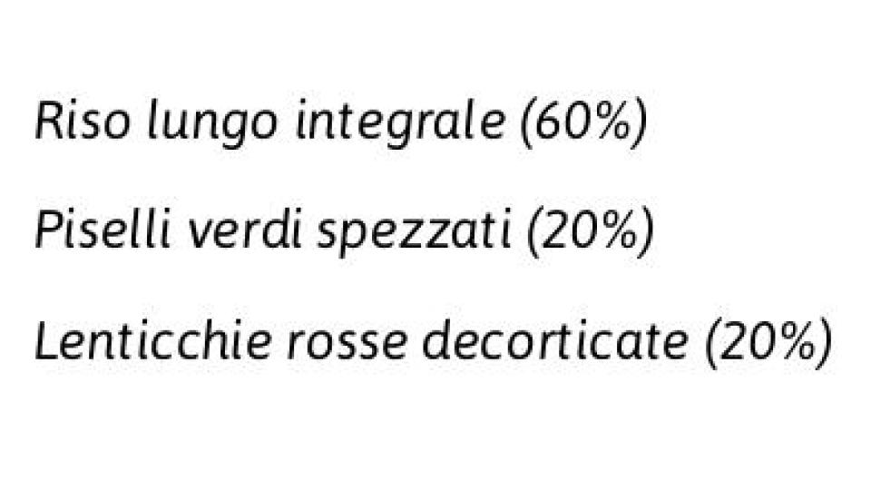 I Salvaminuti Riso Piselli e Lenticchie