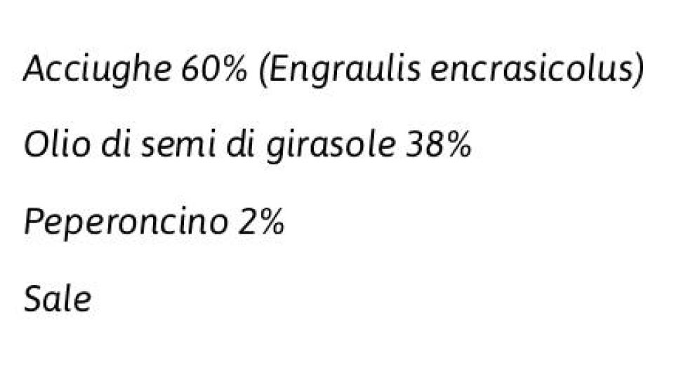 Filetti di Acciughe Siciliane al Peperoncino in Olio di Semi di Girasole 80