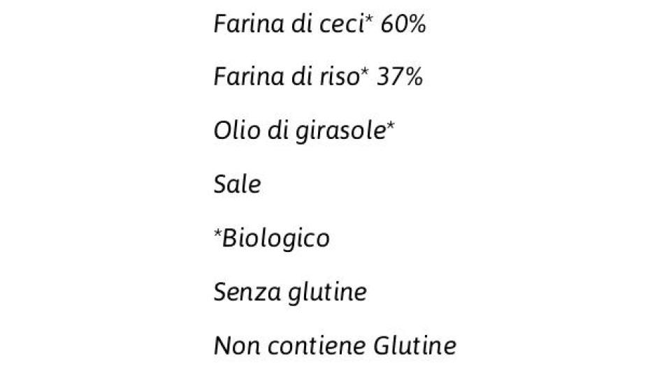 Risibisi a Base di Ceci & Riso Bio