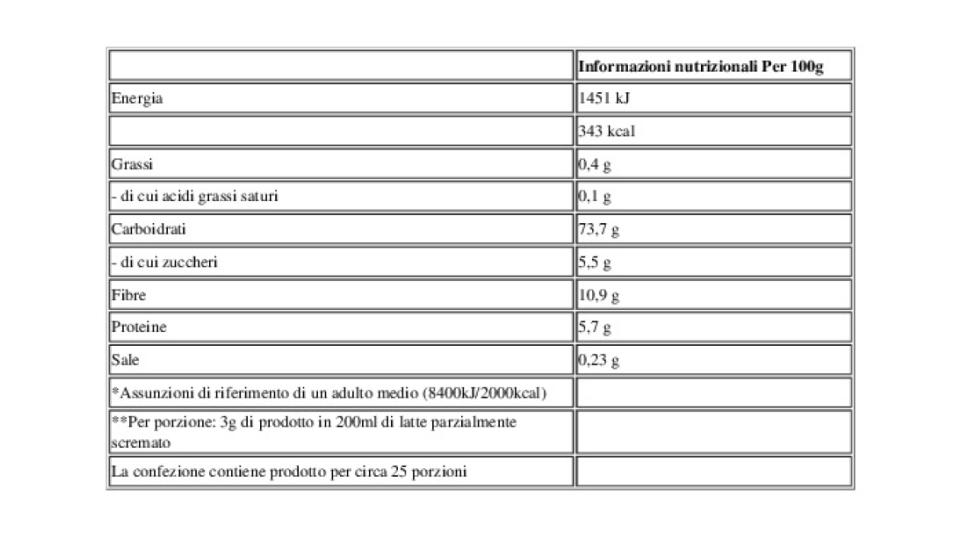 ECCO Orzo e cereali solubili per latte