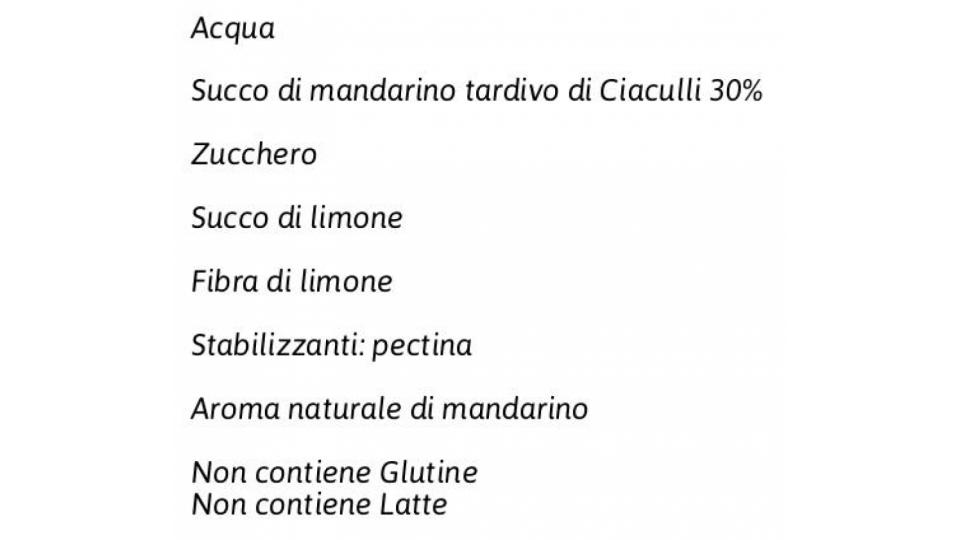 Il Sorbetto Mandarino Tardivo di Ciaculli