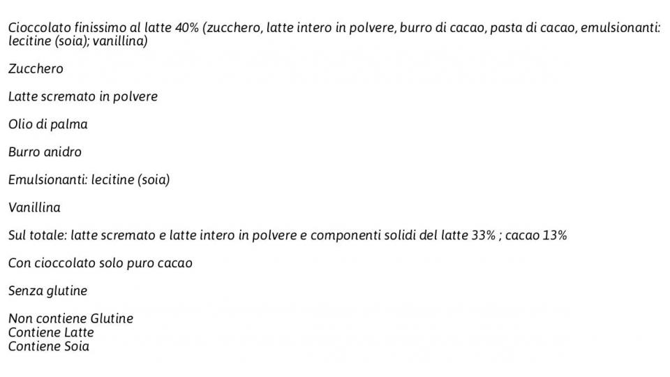 Mezzo Metro di Cioccolato 24 x 12,5 g