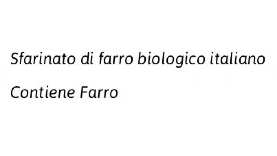 Farro Dicoccum Corallini N°32