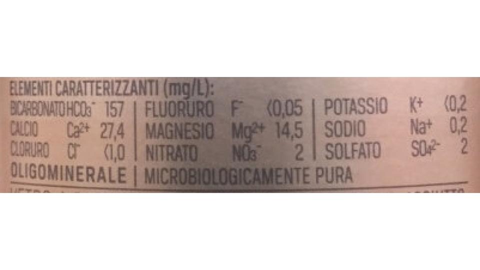 Acqua Oligominerale 0,75l Vap Exclusive Frizzante