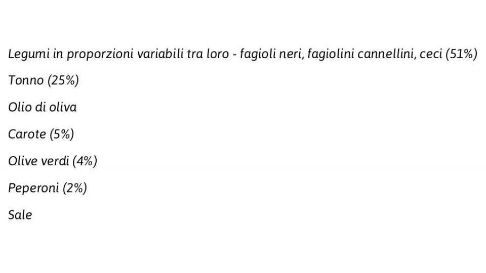 Le Regionali Insalata di Tonno alla Toscana