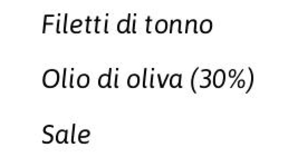 Filetti di Tonno all'Olio d'Oliva