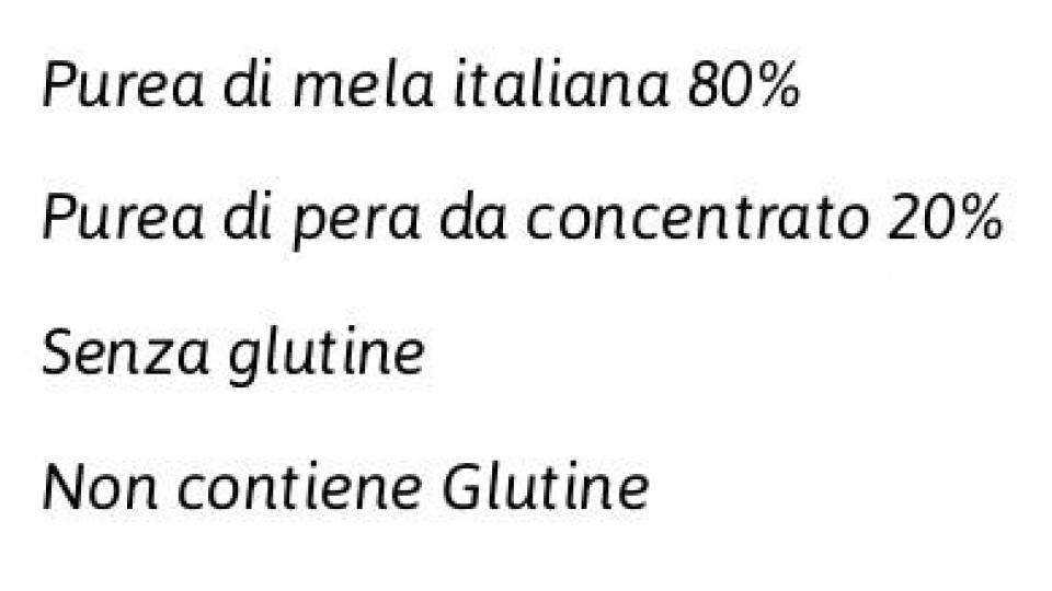 Squeez 100% Frutta Passata di Mela & Pera