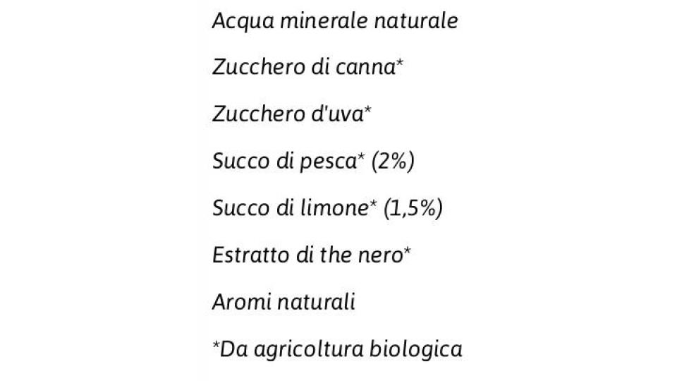 Il Thè Bio di Pesca 1,5 l