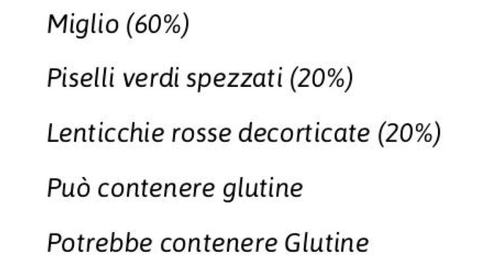 i Salvaminuti Miglio Piselli e Lenticchie