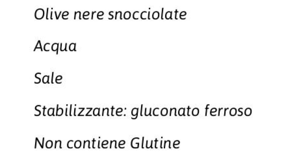 Olive Nere Snocciolate