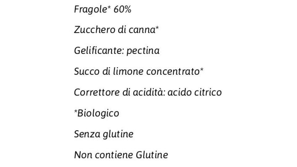 Fragole Biologico