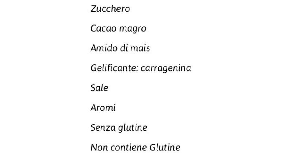 Preparato per Crema da Tavola Gusto Gianduja