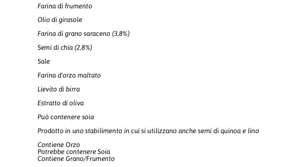 Semplicissimi Cracker Grano Saraceno e Semi di Chia