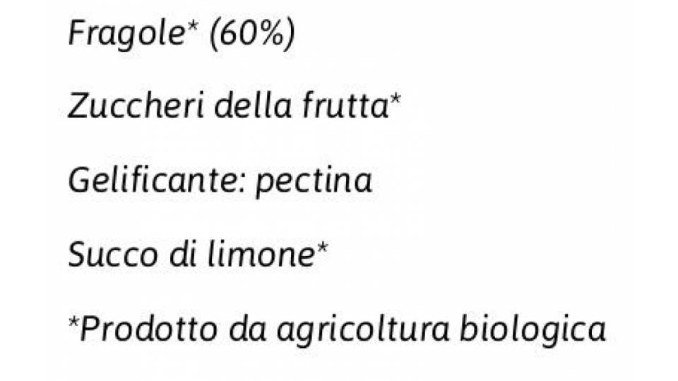 Le Italiane Fragola Bio