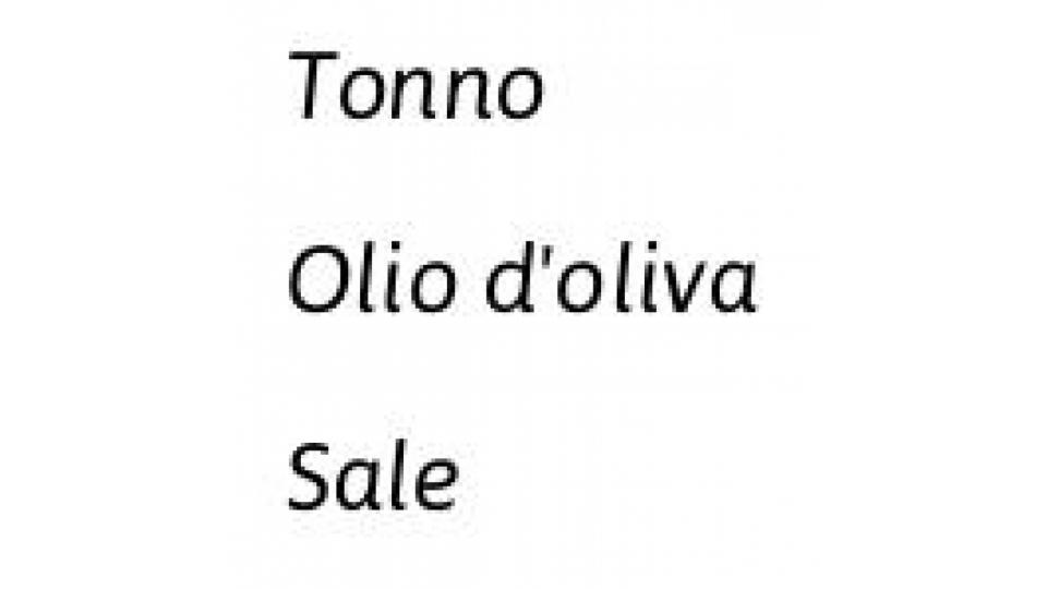 Tonno all'Olio d'Oliva